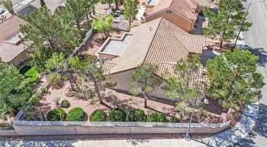 This home sits on a gorgeous corner lot property in Sun City on Highland Falls Golf Club in Nevada - for sale on GolfHomes.com, golf home, golf lot