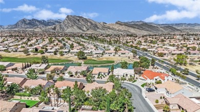 This home sits on a gorgeous corner lot property in Sun City on Highland Falls Golf Club in Nevada - for sale on GolfHomes.com, golf home, golf lot