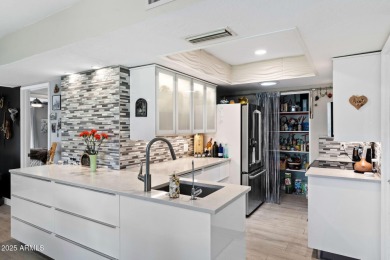 Stunning, fully updated condo PLUS BONUS ROOM, and modern on Leisure World Country Club in Arizona - for sale on GolfHomes.com, golf home, golf lot