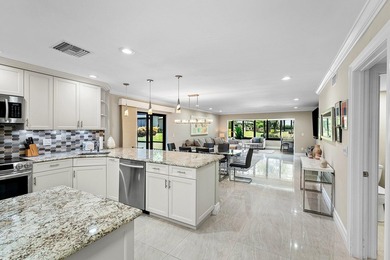 Experience luxurious living in this beautifully renovated 1st on Hunters Run Golf and Country Club in Florida - for sale on GolfHomes.com, golf home, golf lot