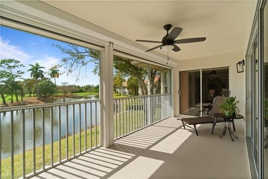 Sweeping, tranquil views set the tone for this beautifully on Estero Country Club in Florida - for sale on GolfHomes.com, golf home, golf lot