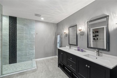 Sweeping, tranquil views set the tone for this beautifully on Estero Country Club in Florida - for sale on GolfHomes.com, golf home, golf lot