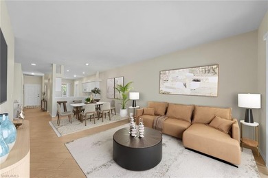 Enjoy peaceful lake and golf course views from this beautifully on Stoneybrook Golf Club in Florida - for sale on GolfHomes.com, golf home, golf lot