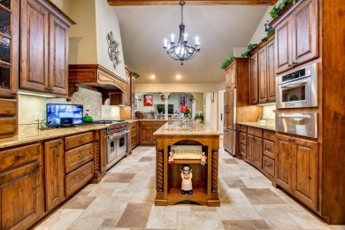 Beautifully renovated to perfection several years ago and has on Oakwood Country Club in Oklahoma - for sale on GolfHomes.com, golf home, golf lot