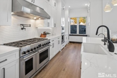 Built in just 2022, this meticulous modern Montreux stunner on Montreux Golf and Country Club in Nevada - for sale on GolfHomes.com, golf home, golf lot