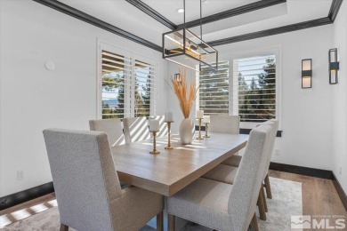 Built in just 2022, this meticulous modern Montreux stunner on Montreux Golf and Country Club in Nevada - for sale on GolfHomes.com, golf home, golf lot