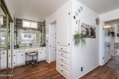 This charming and well-maintained, recently updated 2-bedroom on Fountain of the Sun Country Club in Arizona - for sale on GolfHomes.com, golf home, golf lot