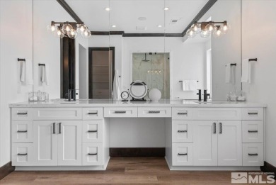 Built in just 2022, this meticulous modern Montreux stunner on Montreux Golf and Country Club in Nevada - for sale on GolfHomes.com, golf home, golf lot