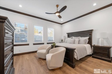 Built in just 2022, this meticulous modern Montreux stunner on Montreux Golf and Country Club in Nevada - for sale on GolfHomes.com, golf home, golf lot
