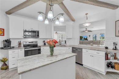 Discover this beautifully remodeled North Fort Myers gem, where on El Rio Golf Course and Club in Florida - for sale on GolfHomes.com, golf home, golf lot