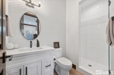 Built in just 2022, this meticulous modern Montreux stunner on Montreux Golf and Country Club in Nevada - for sale on GolfHomes.com, golf home, golf lot