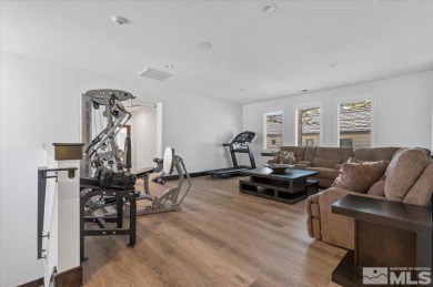 Built in just 2022, this meticulous modern Montreux stunner on Montreux Golf and Country Club in Nevada - for sale on GolfHomes.com, golf home, golf lot