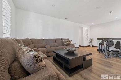 Built in just 2022, this meticulous modern Montreux stunner on Montreux Golf and Country Club in Nevada - for sale on GolfHomes.com, golf home, golf lot