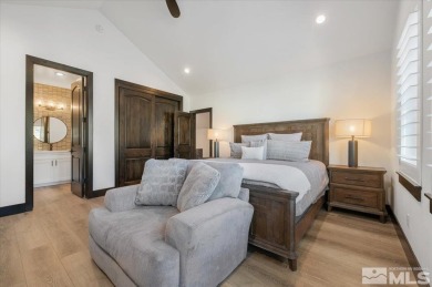 Built in just 2022, this meticulous modern Montreux stunner on Montreux Golf and Country Club in Nevada - for sale on GolfHomes.com, golf home, golf lot