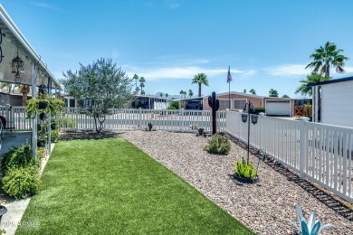 This charming and well-maintained, recently updated 2-bedroom on Fountain of the Sun Country Club in Arizona - for sale on GolfHomes.com, golf home, golf lot