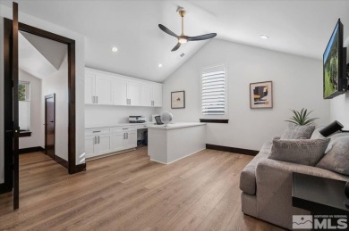 Built in just 2022, this meticulous modern Montreux stunner on Montreux Golf and Country Club in Nevada - for sale on GolfHomes.com, golf home, golf lot