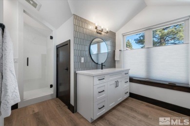 Built in just 2022, this meticulous modern Montreux stunner on Montreux Golf and Country Club in Nevada - for sale on GolfHomes.com, golf home, golf lot