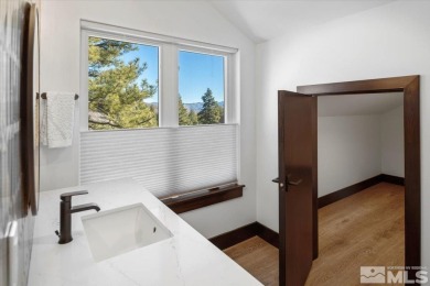 Built in just 2022, this meticulous modern Montreux stunner on Montreux Golf and Country Club in Nevada - for sale on GolfHomes.com, golf home, golf lot