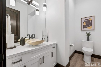 Built in just 2022, this meticulous modern Montreux stunner on Montreux Golf and Country Club in Nevada - for sale on GolfHomes.com, golf home, golf lot