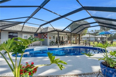 Discover this beautifully remodeled North Fort Myers gem, where on El Rio Golf Course and Club in Florida - for sale on GolfHomes.com, golf home, golf lot