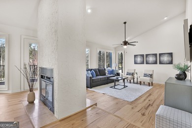 Welcome to this beautifully updated 4-bedroom home perfectly on Canongate At Flat Creek Club in Georgia - for sale on GolfHomes.com, golf home, golf lot