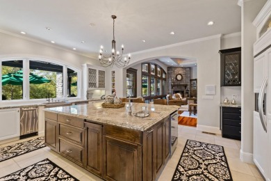 Sophisticated French country architecture that showcases the on Greenhorn Creek Resort in California - for sale on GolfHomes.com, golf home, golf lot