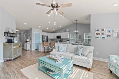 Exquisite home in Chatham Glenn Estates. Discover coastal living on Ocean Ridge Plantation in North Carolina - for sale on GolfHomes.com, golf home, golf lot