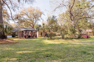This gorgeous one-story brick ranch in desirable Wilmington Park on Wilmington Island Club in Georgia - for sale on GolfHomes.com, golf home, golf lot