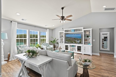 Exquisite home in Chatham Glenn Estates. Discover coastal living on Ocean Ridge Plantation in North Carolina - for sale on GolfHomes.com, golf home, golf lot