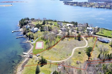 With 3+ acres on picturesque Nauss Point, and 137' of waterfront on Chester Golf Club in  - for sale on GolfHomes.com, golf home, golf lot