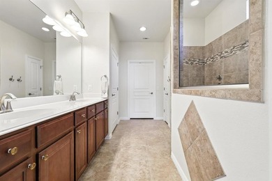 Stunning Tifton Walk Floor Plan located in the vibrant 55+ on Frisco Lakes Golf Course in Texas - for sale on GolfHomes.com, golf home, golf lot