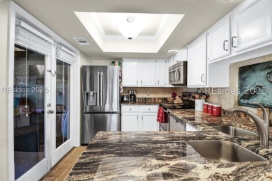 The best villa in all of St. Andrews Common, offering panoramic on Palmetto Dunes Golf Course and Resort in South Carolina - for sale on GolfHomes.com, golf home, golf lot