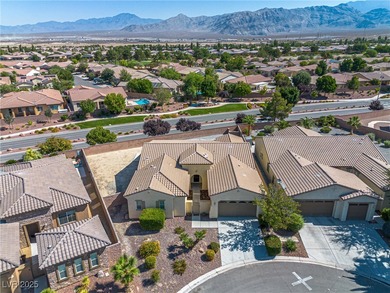 Stunning single-story home in Mountain Falls featuring 4 on Mountain Falls Golf Course in Nevada - for sale on GolfHomes.com, golf home, golf lot