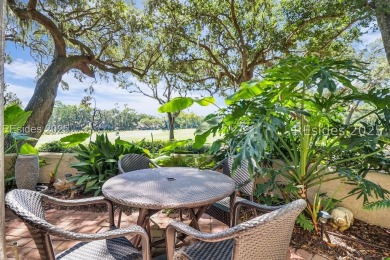 The best villa in all of St. Andrews Common, offering panoramic on Palmetto Dunes Golf Course and Resort in South Carolina - for sale on GolfHomes.com, golf home, golf lot