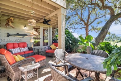 The best villa in all of St. Andrews Common, offering panoramic on Palmetto Dunes Golf Course and Resort in South Carolina - for sale on GolfHomes.com, golf home, golf lot