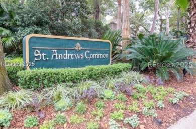 The best villa in all of St. Andrews Common, offering panoramic on Palmetto Dunes Golf Course and Resort in South Carolina - for sale on GolfHomes.com, golf home, golf lot