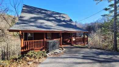 Charming Mountain Cabin with Views, Hot Tub & STR Income on Bent Creek Golf Course in Tennessee - for sale on GolfHomes.com, golf home, golf lot