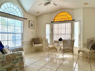 2Br/2Ba with a cozy rear lanai- located within the Imperial on The Rookery At Marco in Florida - for sale on GolfHomes.com, golf home, golf lot