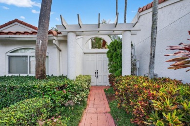 DESIRABLE SINGLE-STORY 3BR/2BA COURTYARD HOME WITH PRIVATE on The Boca Country Club in Florida - for sale on GolfHomes.com, golf home, golf lot