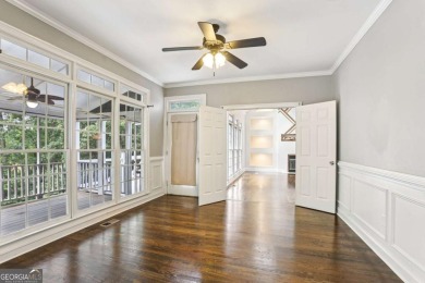 Discover an extraordinary 8,999 square foot sanctuary perfect on Brookstone Golf and Country Club in Georgia - for sale on GolfHomes.com, golf home, golf lot