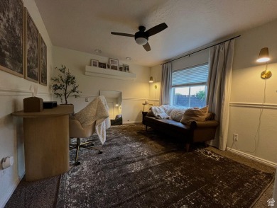 Come home to serene panoramic views of the red rock landscape on St. George Golf Course in Utah - for sale on GolfHomes.com, golf home, golf lot