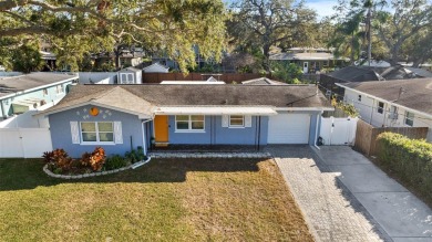 Delightful Dunedin 3bd/1ba gem, NON FLOOD ZONE block home with on The Dunedin Country Club in Florida - for sale on GolfHomes.com, golf home, golf lot