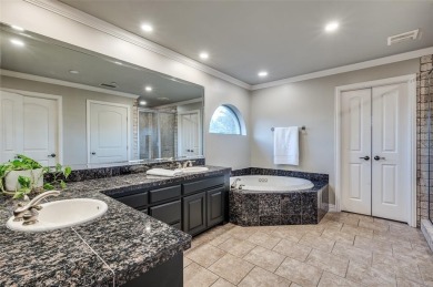 Experience resort style living in this exceptional custom home on Gentle Creek Golf Club in Texas - for sale on GolfHomes.com, golf home, golf lot