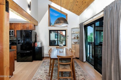 Natural light pours into this serene Scandinavian-inspired on Eagle Vail Golf Course in Colorado - for sale on GolfHomes.com, golf home, golf lot