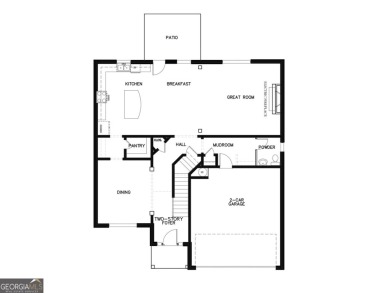 The Chadwick Plan built by Stephen Elliott Homes. Quick Move-In! on Chimney Oaks Golf Club in Georgia - for sale on GolfHomes.com, golf home, golf lot