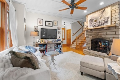 This charming bungalow is nestled in the woods within the quiet on Trillium Links in North Carolina - for sale on GolfHomes.com, golf home, golf lot