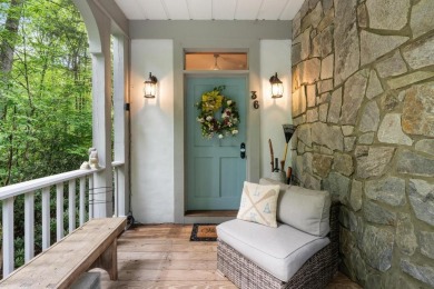 This charming bungalow is nestled in the woods within the quiet on Trillium Links in North Carolina - for sale on GolfHomes.com, golf home, golf lot