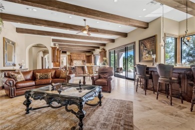 Richard Luke designed home. Stunning, spectacular, one of a kind on Southern Highlands Golf Club in Nevada - for sale on GolfHomes.com, golf home, golf lot