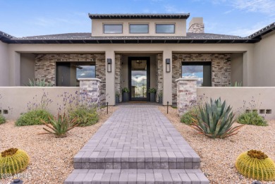 This newly 2020-built North Scottsdale oasis boasts on Desert Highlands Golf Club in Arizona - for sale on GolfHomes.com, golf home, golf lot