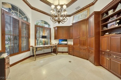 Exquisite estate home on an oversized corner lot in Edgewater on Gulf Harbour Yacht and Country Club in Florida - for sale on GolfHomes.com, golf home, golf lot